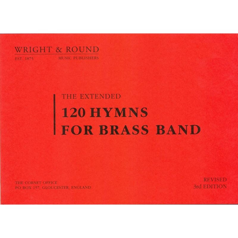 120 Hymns for Brass Band: Full page score