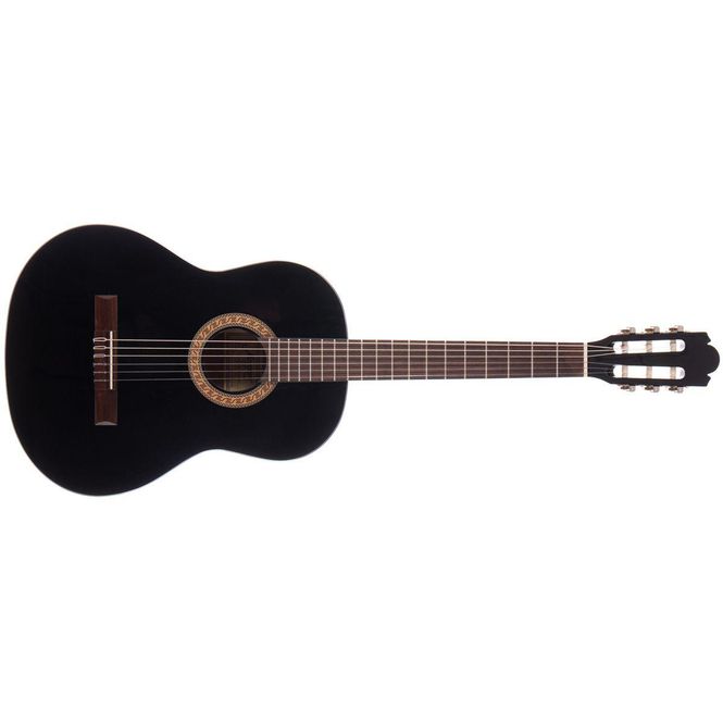 Hovedbilde Morgan CG 10 BK nylonstrengsgitar Thin Neck 48mm
