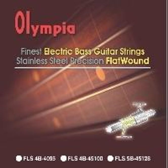 Hovedbilde Olympia FLS Basstrenger, FlatWound