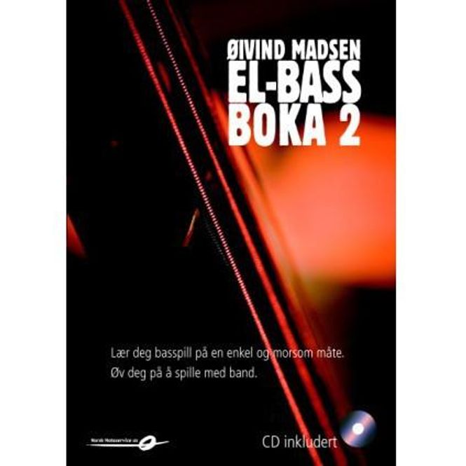 Hovedbilde Elbassboka 2 + CD - Øivind Madsen