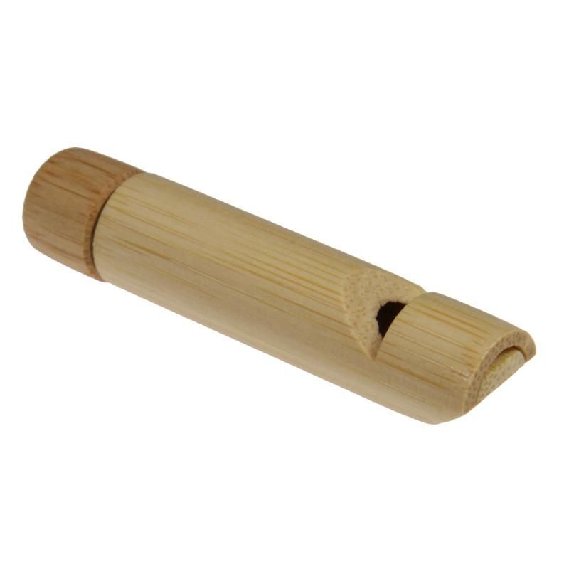 Mini lotusfløyte/fuglefløyte av bambus m/slide LF-11