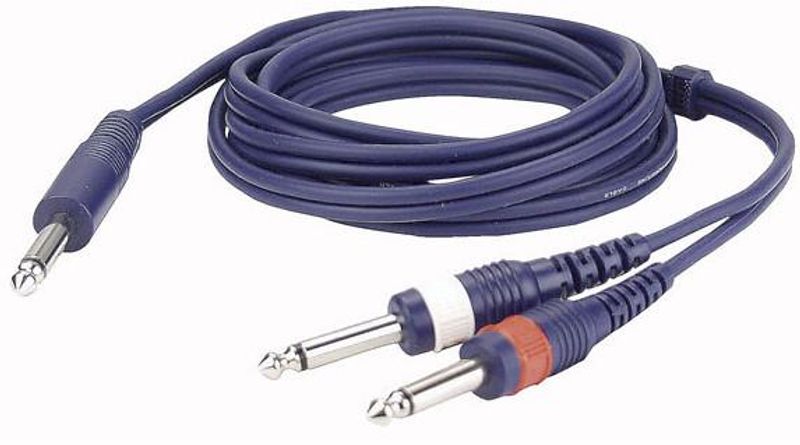 DAP FL323 - mono Jack > 2 mono Jack L/R, 3 m