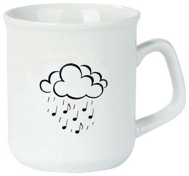 Hovedbilde Hvit kopp med sky