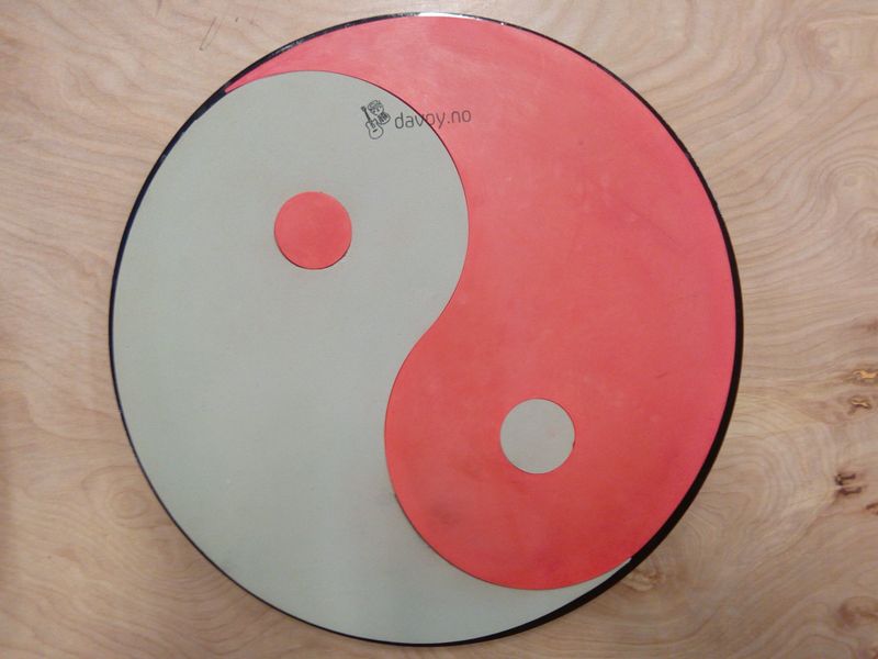 Trommepad davoy.no Yin Yang