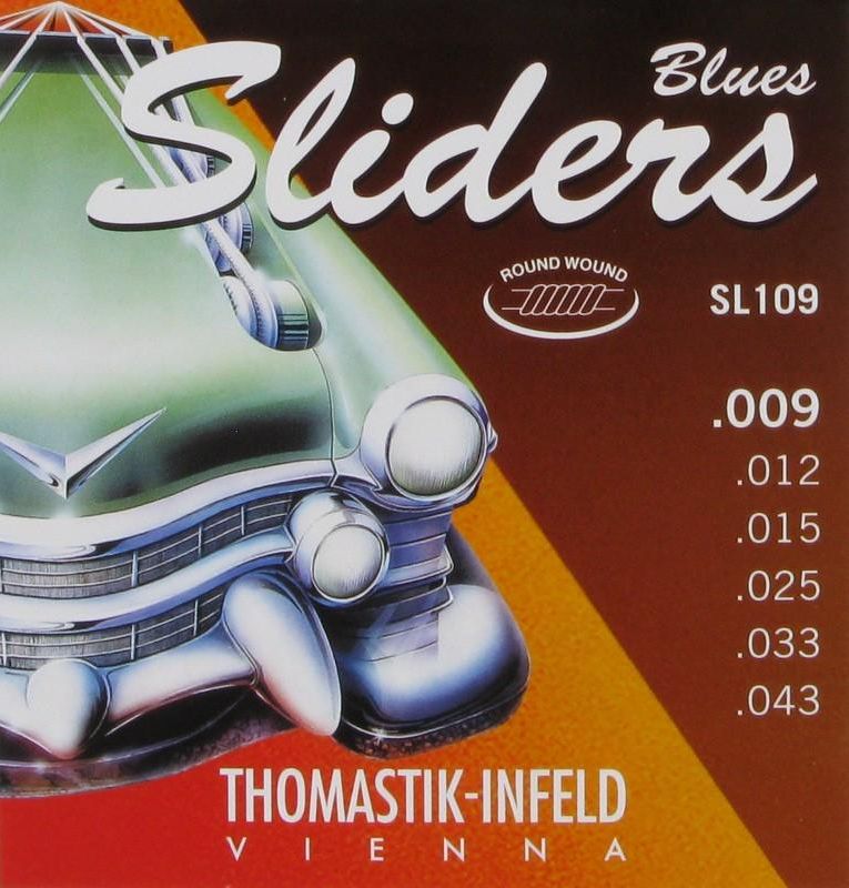 Thomastik-Infeld SL109 Elgitarstrenger Blues Sliders 009-043