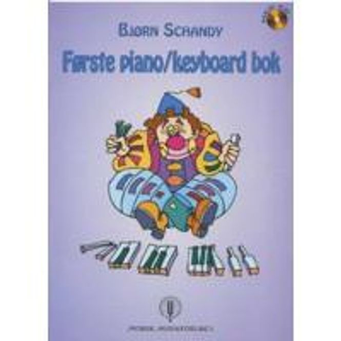Hovedbilde Første piano/keyboard bok - Bjørn Schandy
