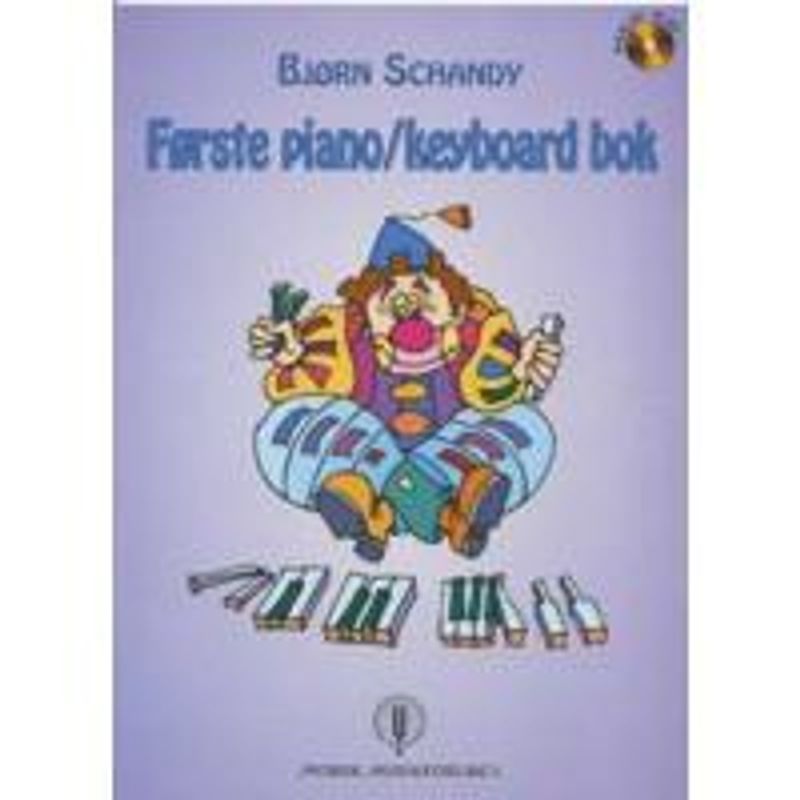 Første piano/keyboard bok - Bjørn Schandy