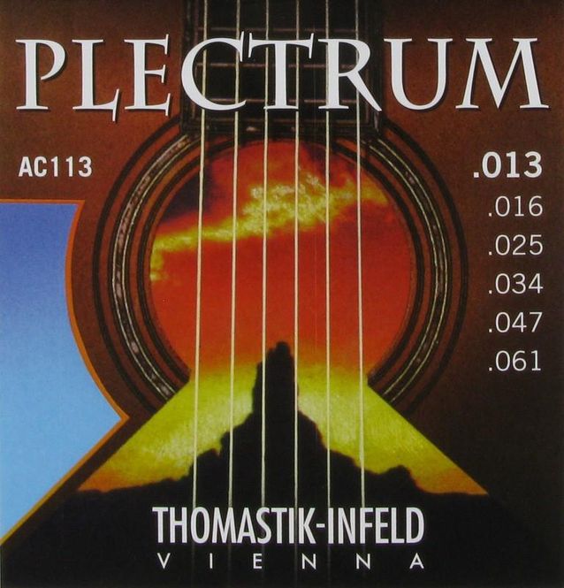 Hovedbilde Thomastik-Infeld AC113 Gitar stålstrenger Plectrum