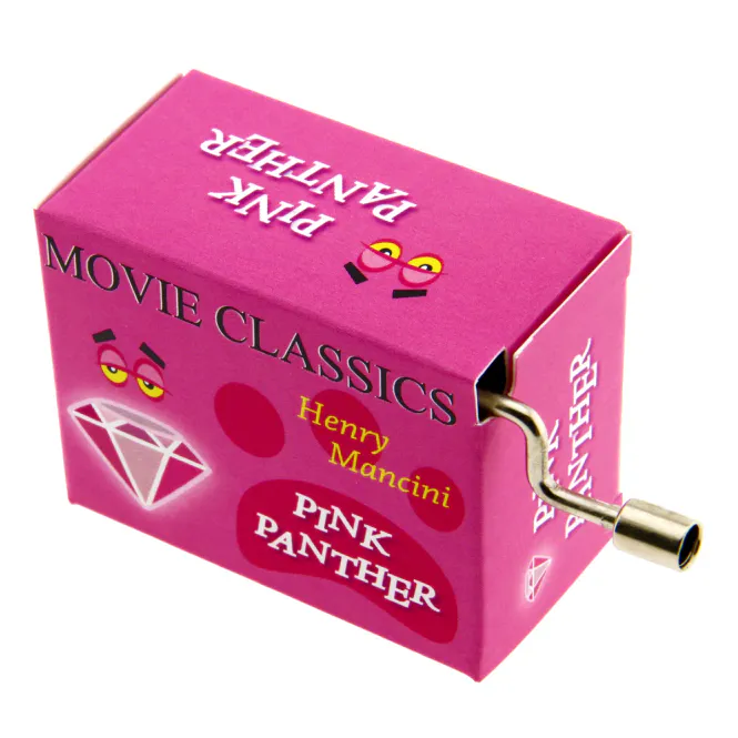 Hovedbilde Spilledåse Den rosa panteren