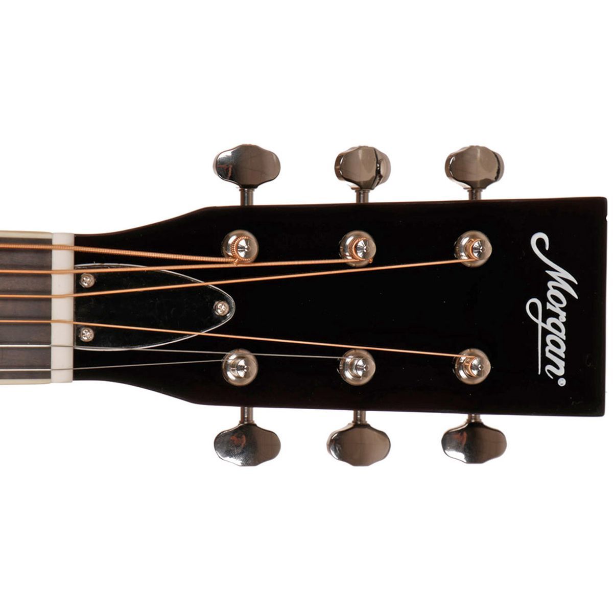Morgan Dobro DM 26 E RN SB, round-neck, sunburst