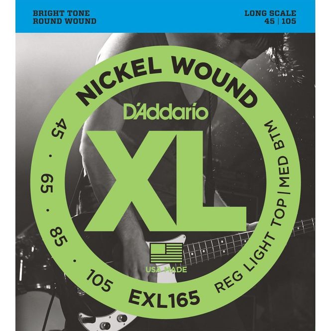 Hovedbilde D'Addario EXL165 Basstrenger