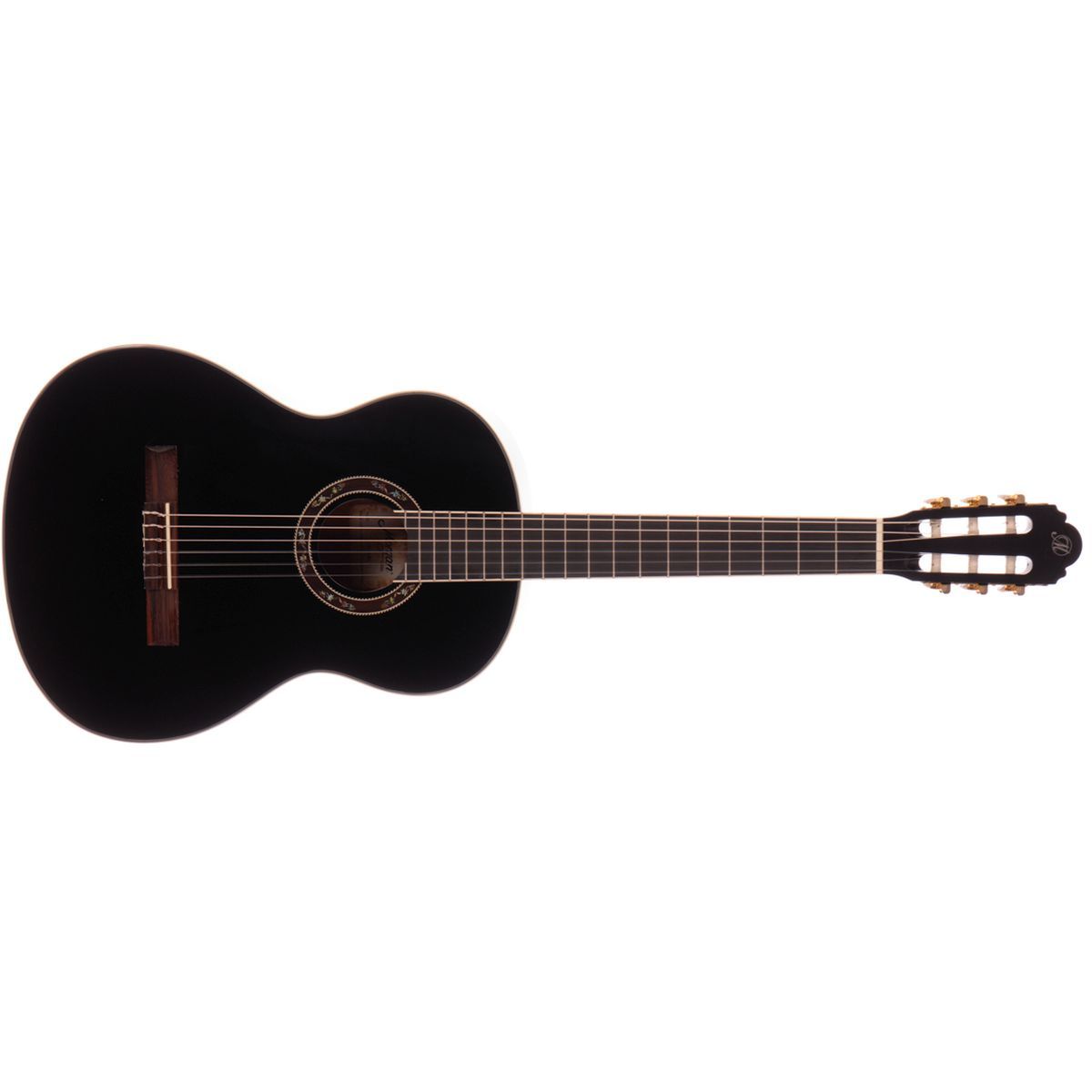 Klassisk gitar Morgan CG 10 BK, svart