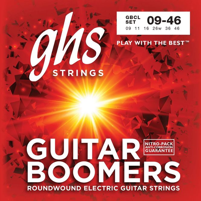 Hovedbilde GHS Guitar Boomers GBCL 09-46 Elgitarstrenger