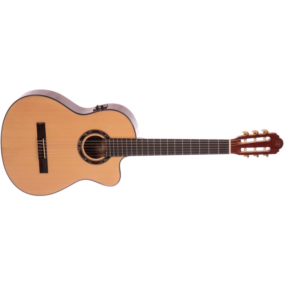 Morgan CG 10 CE N Klassisk gitar med mic, Natur