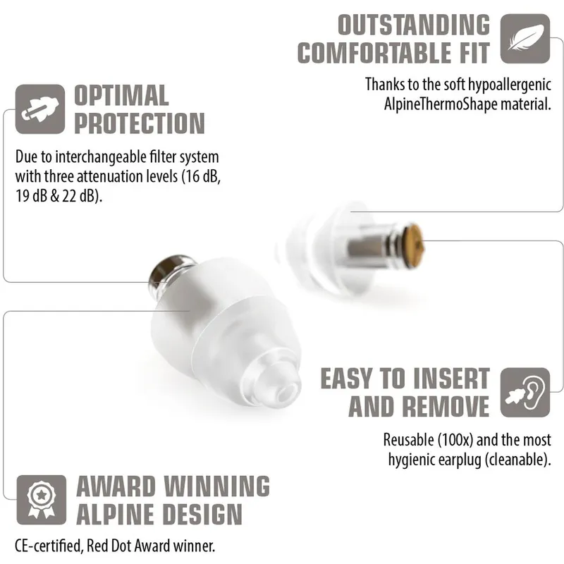 Alpine MusicSafe Pro earplugs black