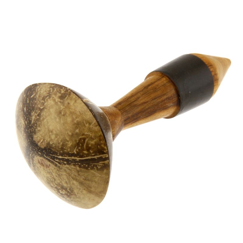 Maracas av kokosnøtt liten 16 cm MAR-6