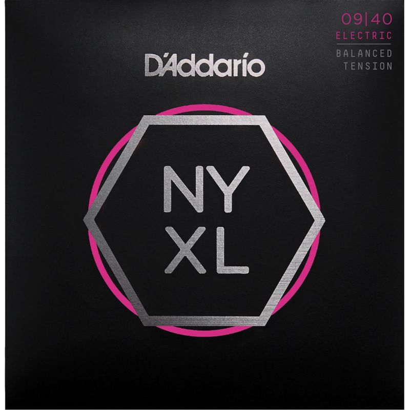 D'addario NYXL0940BT Elgitarstrenger 09-40 Balanced Tension