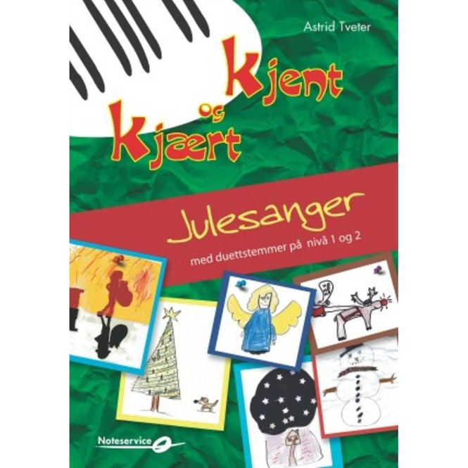 Hovedbilde Kjent og kjært Julesanger - Astrid Tveter - med duettstemmer