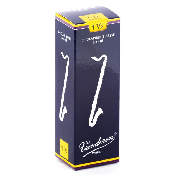 Hovedbilde Vandoren V5 Traditional fliser til bassklarinett 1 1/2 (CR1215)
