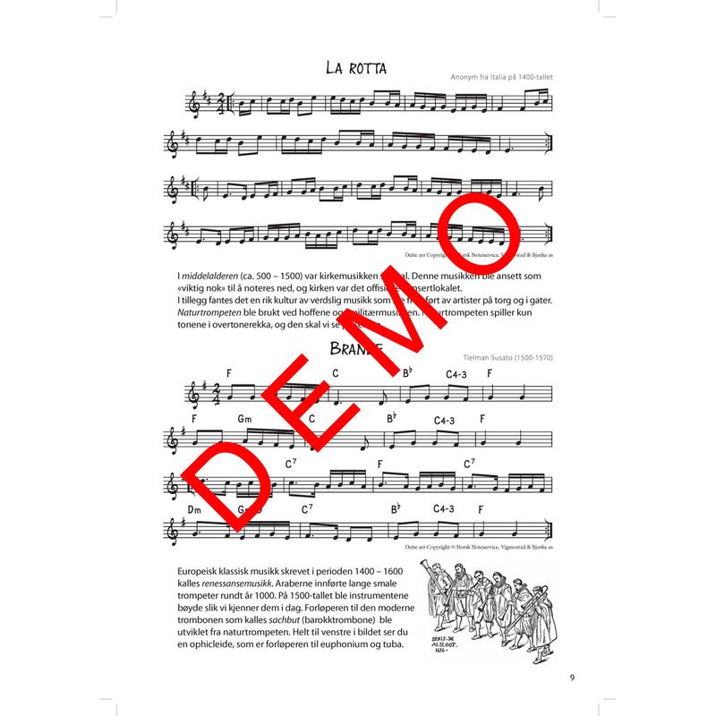 Spill Baryton/Euphonium i G-nøkkel Lærebok 3