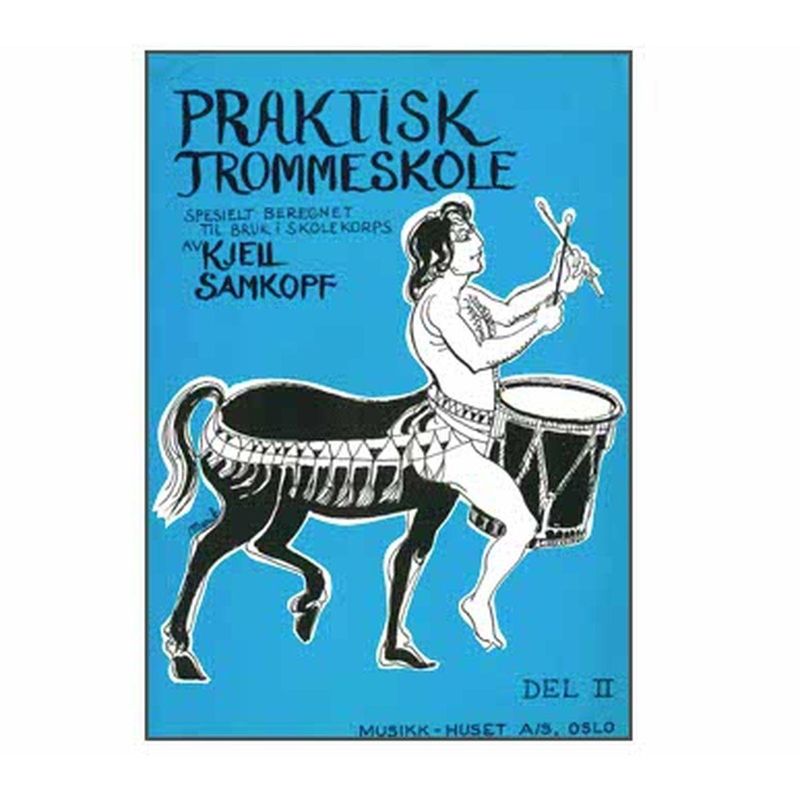 Praktisk trommeskole del 2 - Kjell Samkopf (blå)
