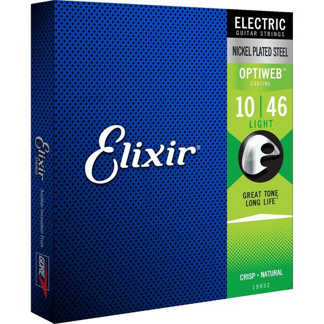 Hovedbilde Elixir Optiweb Elgitarstrenger 19052, Light, 010-046