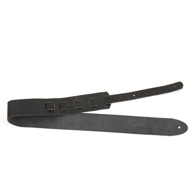 Hovedbilde Morgan Strap GR VTG01 Vintage Italian Leather Gitarreim, svart