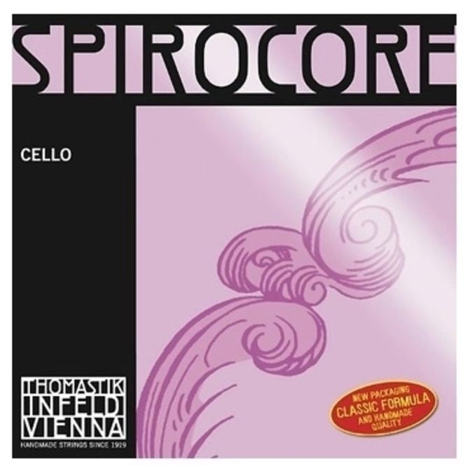 Hovedbilde Thomastik-Infeld Spirocore Cello enkeltstreng C 4/4 - Tungstenomspunnet, Medium