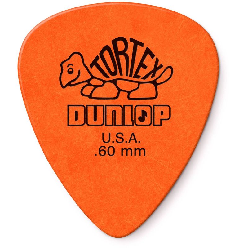 Dunlop Tortex Standard 418P.60 Plekter 12-pakning 0.60