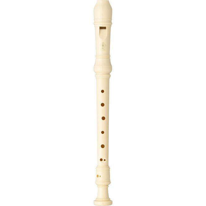 Hovedbilde Yamaha YRS-24B Sopran-blokkfløyte hvit, barokkgrep