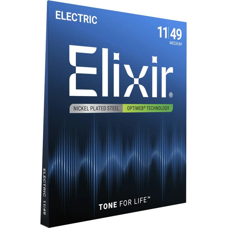 Elixir Optiweb Elgitarstrenger 19102, Medium, 011-049