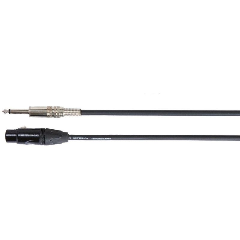 AMP PM-3/10 XLR hunn til Jack mono hann-kabel, 3m