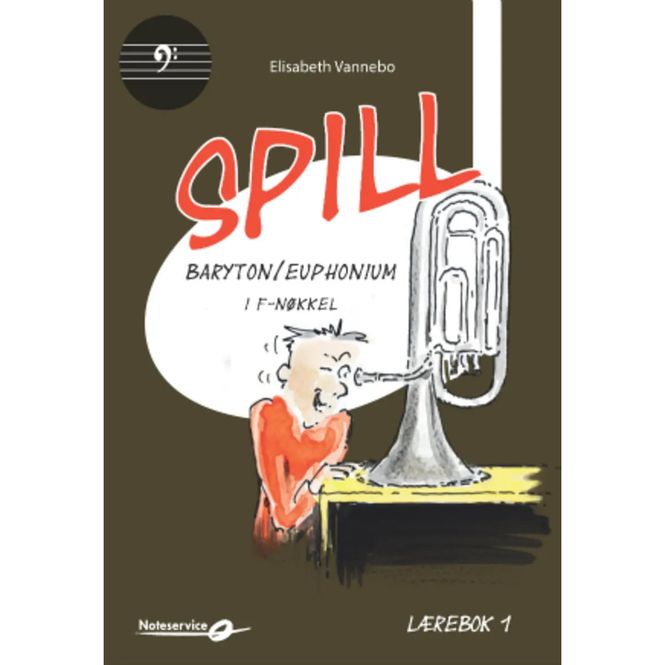 Hovedbilde Spill Baryton/Euphonium i F-nøkkel Lærebok 1