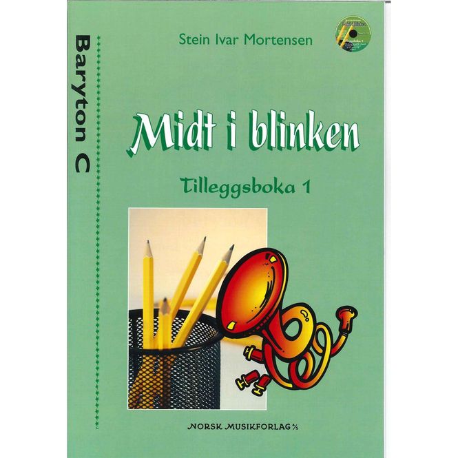 Hovedbilde Midt i blinken Tilleggsboka 1 Baryton C (F-nøkkel)