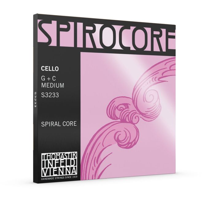 Hovedbilde Thomastik-Infeld Spirocore Cellostrenger G+C 4/4 - Tungsten, Medium