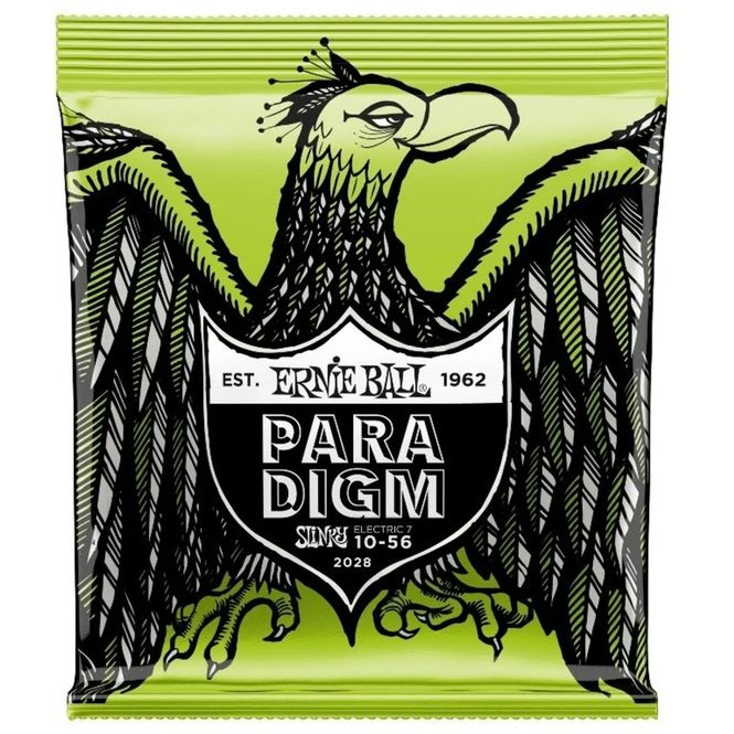 Hovedbilde Ernie Ball 2028 Paradigm 7-strengs Regular Slinky 10-56 Elgitarstrenger