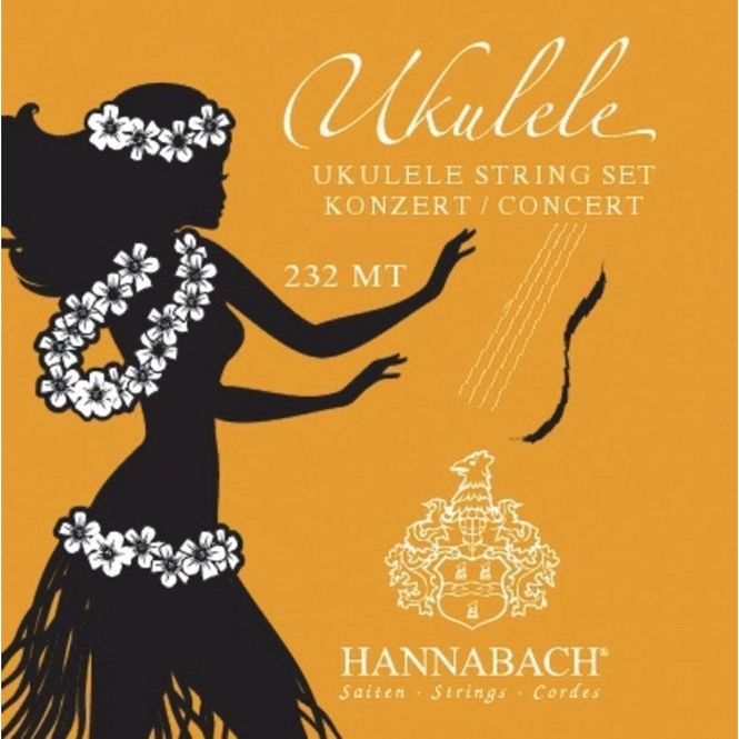 Hovedbilde Hannabach 232 MT Ukulelestrenger Concert