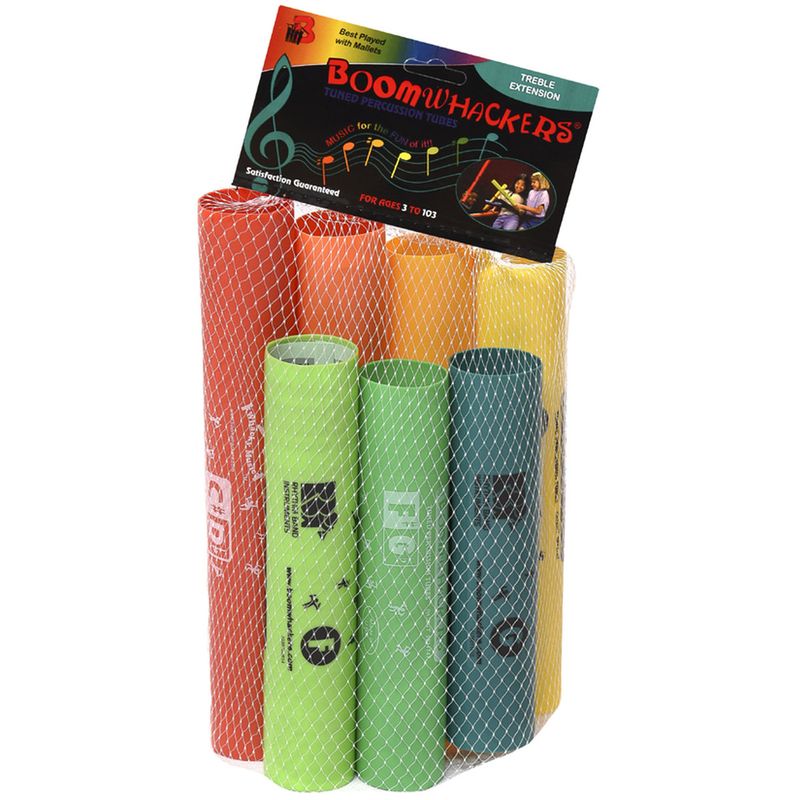 Boomwhackers BW-EG - Utvidelsessett diskant, 7 toner