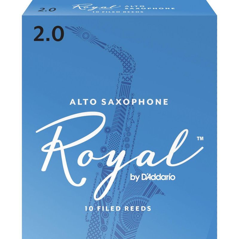 Royal RJB1020 fliser for alt-saksofon 2, 10 stk