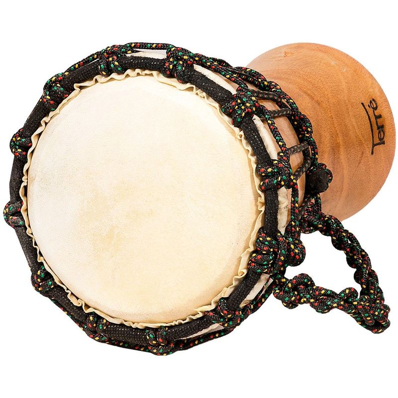 Djembe av mahogni 25 cm, Natur