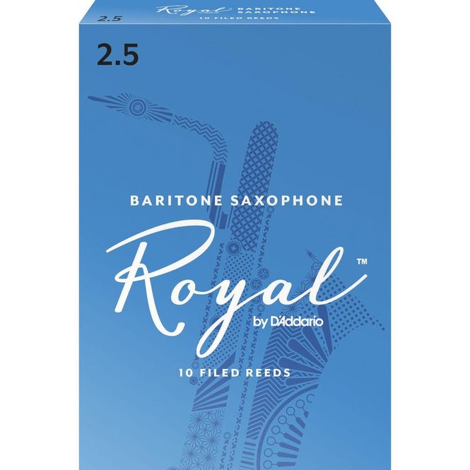 Hovedbilde Royal RLB1025 fliser for baryton-saksofon 2.5, 10 stk