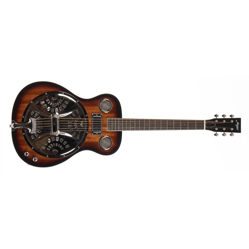 Morgan Dobro DM 26 E RN SB, round-neck, sunburst