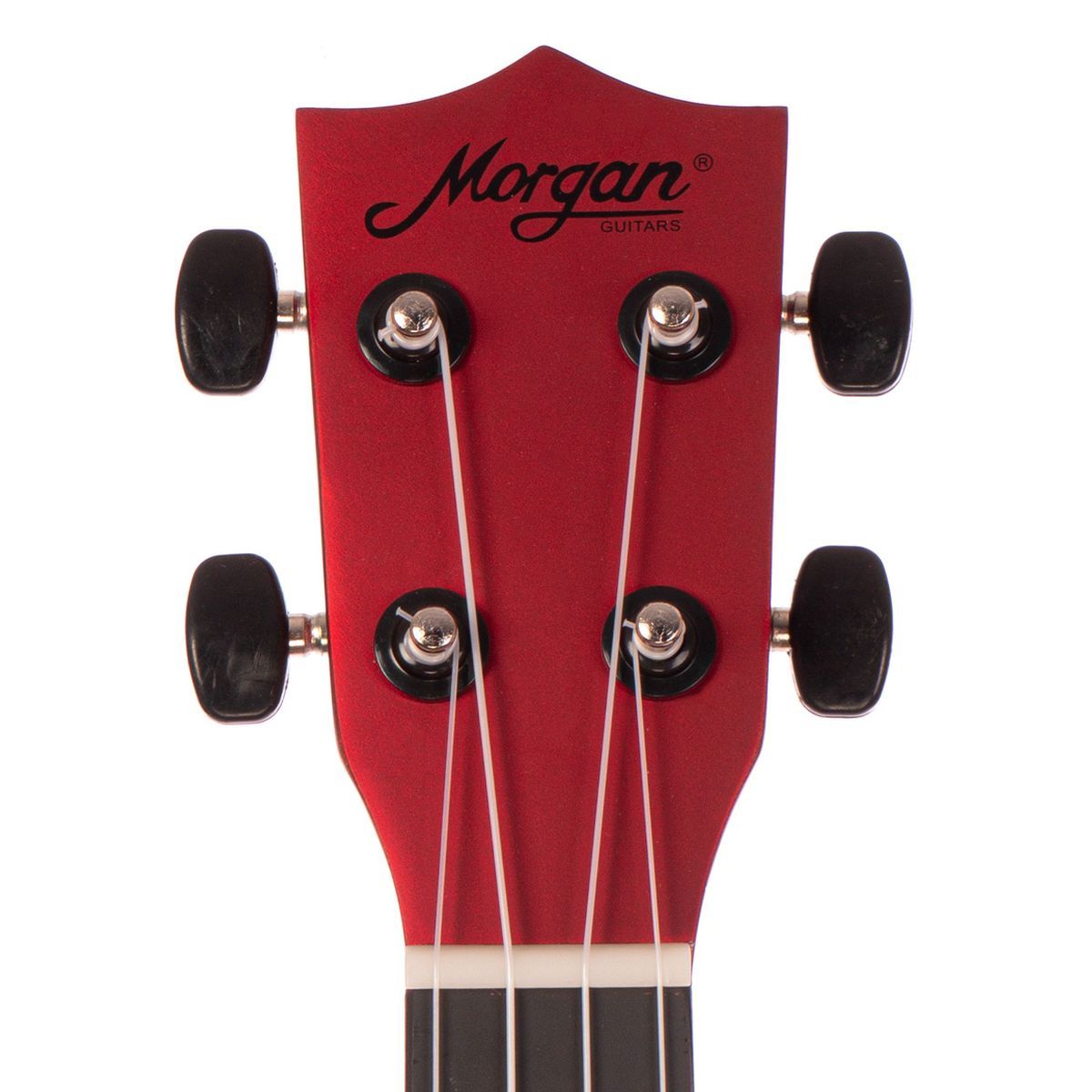 Morgan Sopran Ukulele UK S 100 MRD, metallic rød, m/bag
