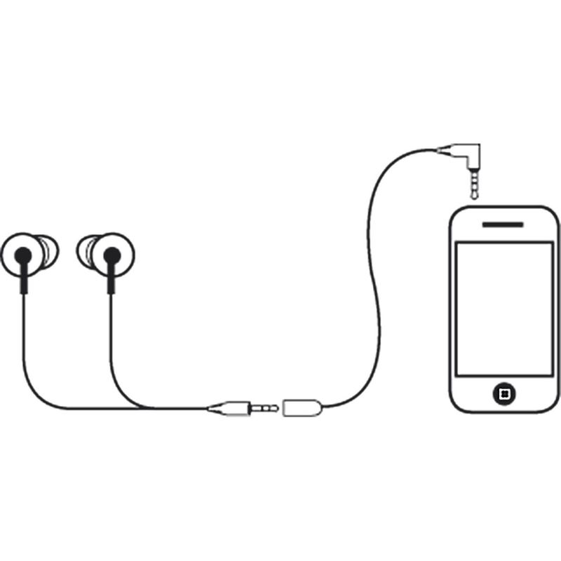 Superlux HD386 In-ear hodetelefoner, Svart