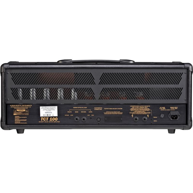 Albion TCT100H Rørforsterkertopp for gitar 100W, 2 kanaler