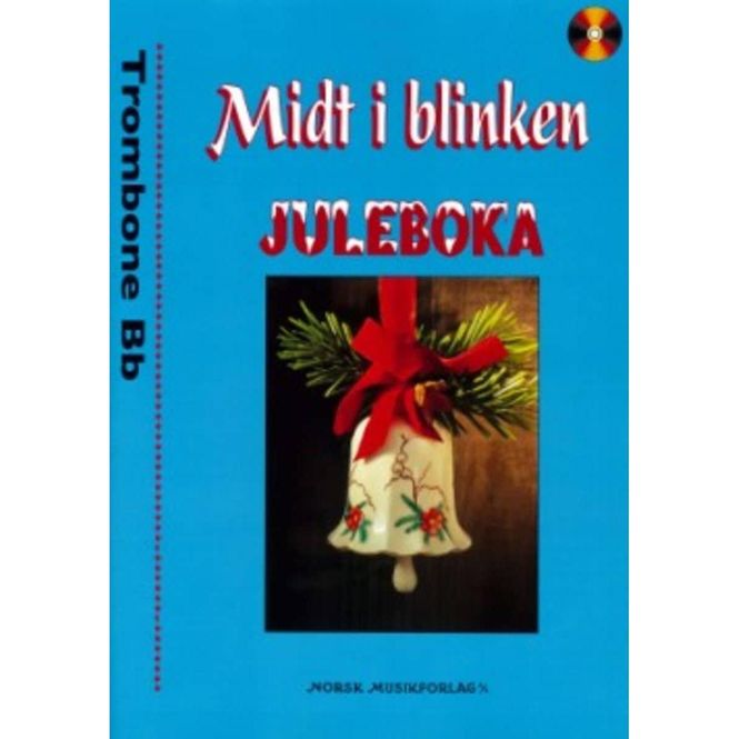 Hovedbilde Midt i blinken Juleboka Trombone Bb (G-nøkkel)