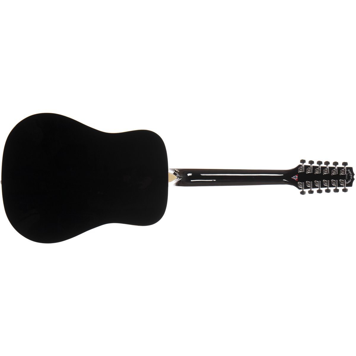 Morgan 12 W 120 S BK -12-strengs westerngitar svart