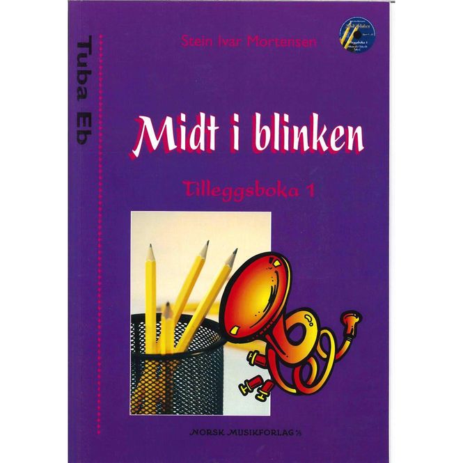 Hovedbilde Midt i blinken Tilleggsboka 1 Tuba Eb