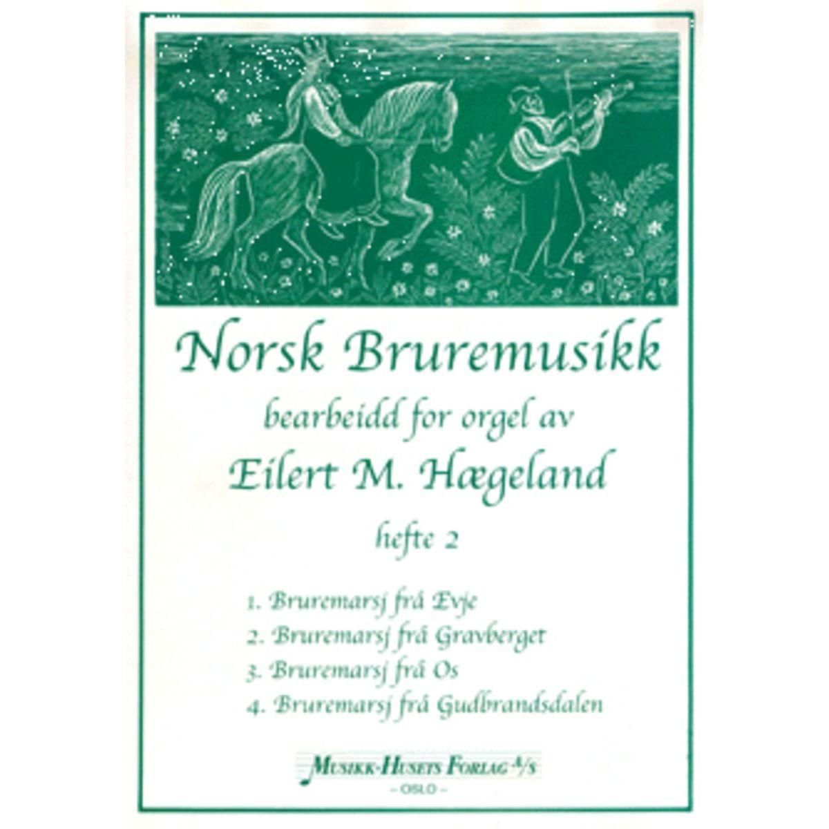 Norsk Bruremusikk 2, notehefte for orgel