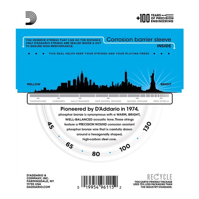 Hovedbilde D'Addario EPBB170-5 Basstrenger for akustisk bass